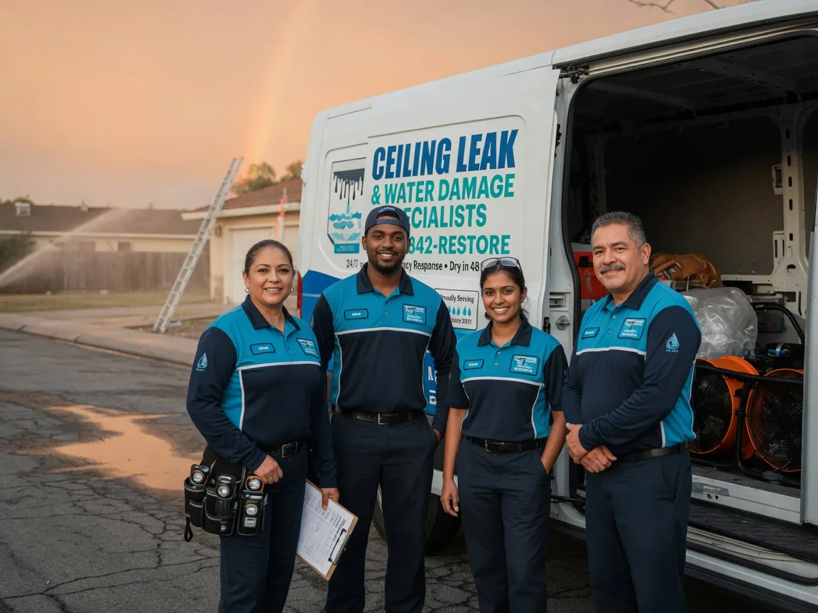 Ceiling Leak Cleanup company in Stevensville, PA
